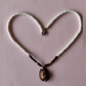 Cowrie shell necklace